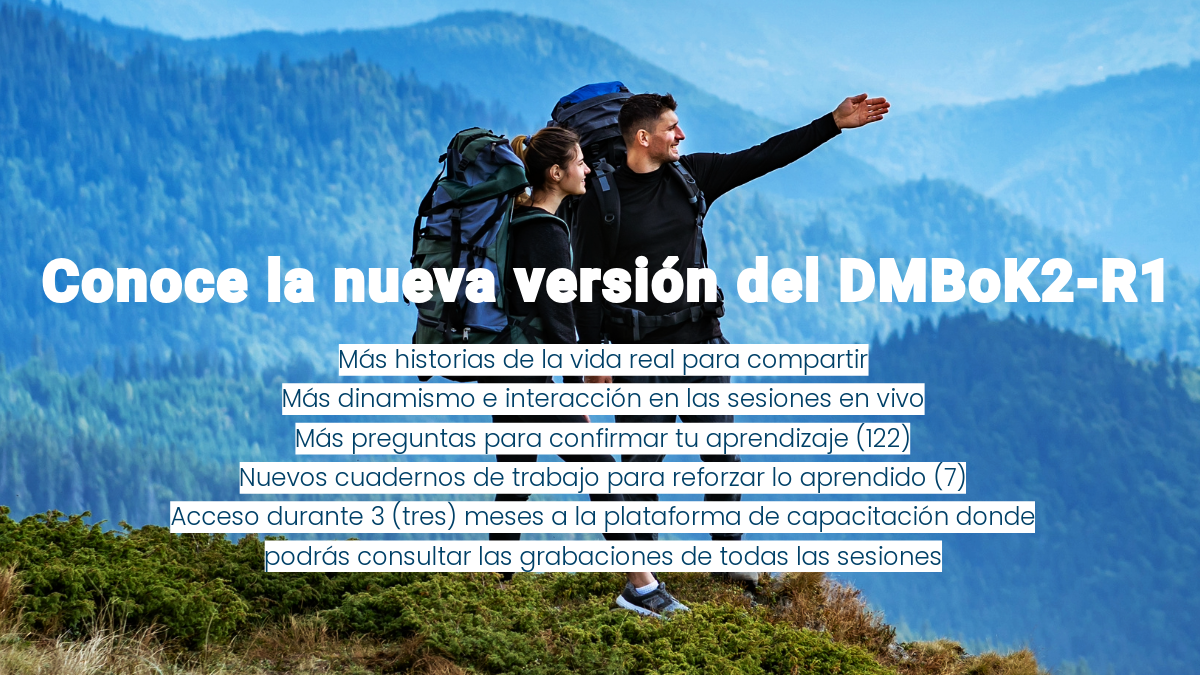 Conoce la nueva versión del DMBoK2-R1