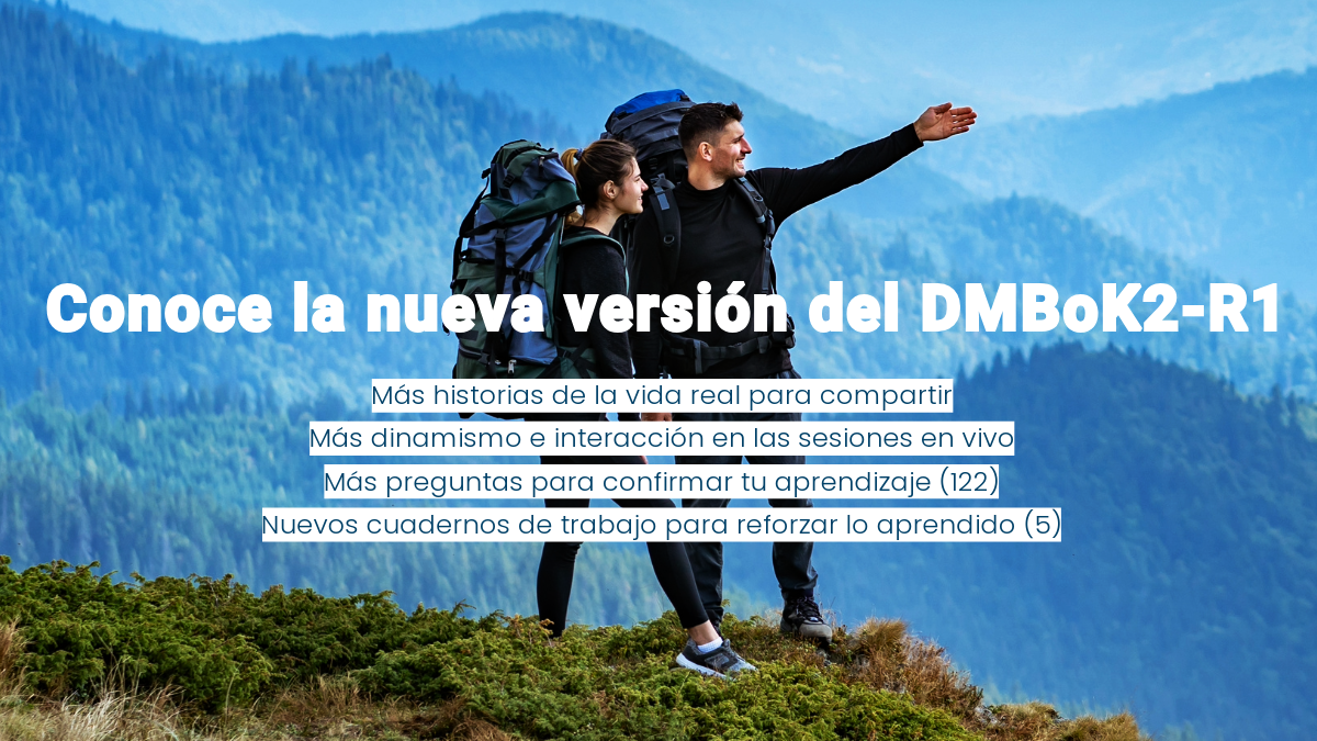 Conoce la nueva versión del DMBoK2-R1